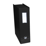 Next κουτί σκληρό δερματίνη μαύρο Υ37x28x10εκ.