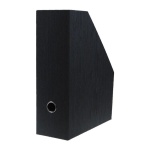 Νext θήκη περιοδικών σκληρή fabric γκρι Υ33x27x10εκ.