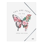 Next φάκελος λάστιχο "Butterfly" Υ35x25εκ.