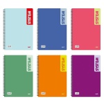 Next system τετράδιο σπιράλ 17x25εκ. 2θεμ.