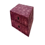 Next συρταριέρα 2συρτ. "Μωβ-ροζ" Υ22x23x21εκ.