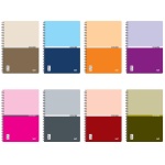 Next colours τετράδιο σπιράλ 21x29εκ. 2θεμ.