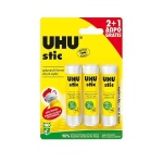 Uhu "Stick" 8.2gr σετ 3τμχ