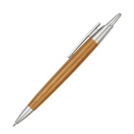 Στυλό ξύλινο baboo με μεταλλικά μέρη και κλιπ. Δυνατότητα εκτύπωσης