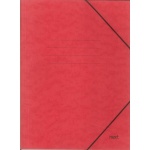 Next φάκελος με λάστιχο πρεσπάν κόκκινος Υ35x25x0εκ.  Δυνατότητα εκτύπωσης