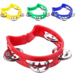 Ντέφι μισοφέγγαρο με 4 κουδουνάκια 13x11εκ.