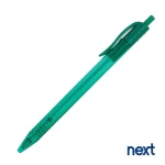 Στυλό διαρκείας με κλιπ πράσινο 1,0mm. Δυνατότητα εκτύπωσης