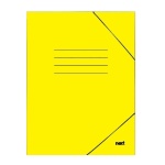 Next φάκελος με λάστιχο κίτρινος Υ35x25εκ.