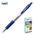 Νext στυλό gel pen με κουμπί μπλε 0.7mm
