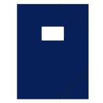 Next φάκελος με λάστιχο σκούρο μπλε από ανακυκλωμένο χαρτόνι 400γρ. Υ35x25x0εκ.