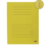 Next φάκελος με έλασμα μανίλα κίτρινος Υ31x24εκ.