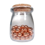 Πινέζες για πίνακα ροζ χρυσό 60τεμ.