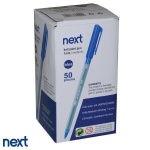 Νext στυλό διαρκείας μαύρο 1mm. Δυνατότητα εκτύπωσης