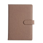 Επαγγελματικό σημειωματάριο PU Α5 καφέ 122 σελ.