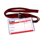 Καρτελάκια οριζόντια με κόκκινο κορδόνι 11x8εκ. 50τμχ.