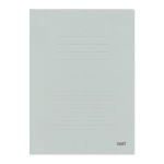 Next φάκελος αρχειοθέτησης με αυτιά μανίλα ανοιχτό γκρι Υ35x25εκ.