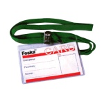 Καρτελάκια οριζόντια με πράσινο κορδόνι 11x8εκ. 50τμχ.