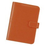 Organizer σημειωματάριο δερμάτινο καφέ 15x11εκ.