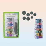 Εκπαιδευτικό σετ χαρτονομίσματων ευρώ σε blister 45τεμ.