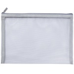 Comix τσαντάκι PVC πλέγμα διάφανο με φερμουάρ Α4 Υ21x29εκ.