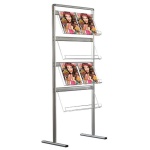 Σταντ επιδαπέδιο μιας όψης 8θέσεων για Α4