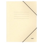 Next φάκελος με λάστιχο πρεσπάν μπεζ Υ35x25x0εκ. Δυνατότητα εκτύπωσης