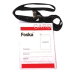 Καρτελάκια κάθετα με μαύρο κορδόνι 15,5x10,3εκ. 50τμχ