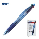 Next στυλό τετράχρωμο  4 σε 1, μύτη 1mm