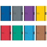 Next flexi prespan 192σελ, 2θεμ. με λάστιχο 21x29εκ,