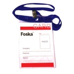 Καρτελάκια κάθετα με μπλε κορδόνι 15,5x10,3εκ. 50τμχ