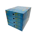 Νext συρταριέρα 4συρτ. "Ψαράκια" Α4 Υ24,2x31,5x24,7εκ.