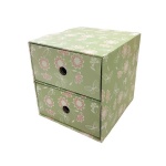 Next συρταριέρα 2συρτ. "Λαχανί-ροζ" Υ22x23x21εκ.