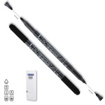 Centropen διπλός μαρκαδόρος ανεξίτηλος cd μαύρο 0,6 - 2,5mm