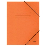 Next φάκελος με λάστιχο πρεσπάν πορτοκαλί Υ35x25x0εκ. Δυνατότητα εκτύπωσης