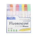 Μαρκαδόροι φωσφορούχοι 8 χρώματα