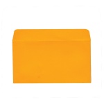 Φάκελος πολυτελείας πορτοκαλί 200γρ. 11x22εκ.