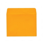 Φάκελοι πολυτελείας 20 τεμάχια 17x17εκ πορτοκαλί 200γρ.