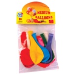 Μπαλόνια 12'' standard 10τεμ.