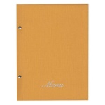 Next μενού εστιατορίου nomad κροκί με 10 ζελατίνες και βίδες 24x32εκ. Δυνατότητα εκτύπωσης