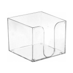 Κύβος πλαστικός διάφανος Υ9x9x9εκ.