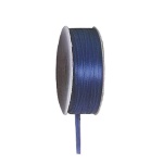 Κορδέλα σατέν διπλής όψης με ούγια τιρκουάζ 3mm x100μ.