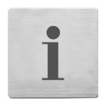 Alco πινακίδα inox πληροφορίες