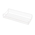 Ράφι οργάνωσης επιτοίχιο μεταλλικό λευκό Υ5x26,5x10,5εκ.