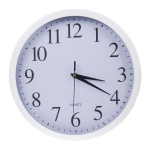 Ρολόι τοίχου Ø27εκ. λευκό