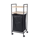 Καλάθι απλύτων Nextdeco με 2 ράφια 40lt Y89,5x38x32,5εκ.