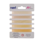 Κορδέλα σατέν κίτρινη 1εκ  x 1 μέτρο