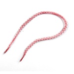 Κορδόνι για χερούλι τσάντας 35εκ., με πλαστικούς ακροδέκτες,  ροζ