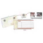 Καρτελάκι τιμών μαγνητικό 10x5.5εκ.