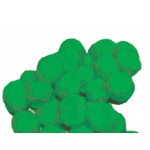 Πομ πομ 2εκ. πράσινο 100 τεμάχια