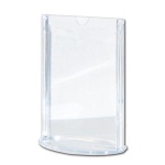 Σταντ ακρυλικό κάθετο οβάλ Α4